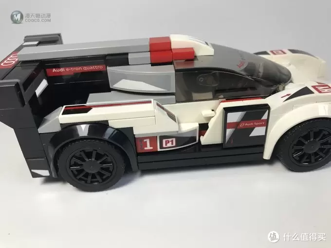 LEGO 乐高 拼拼乐 75872 超级赛车系列 Audi R18 e-tron quattro 开箱