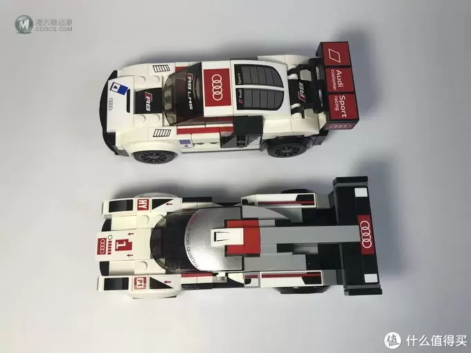 LEGO 乐高 拼拼乐 75872 超级赛车系列 Audi R18 e-tron quattro 开箱