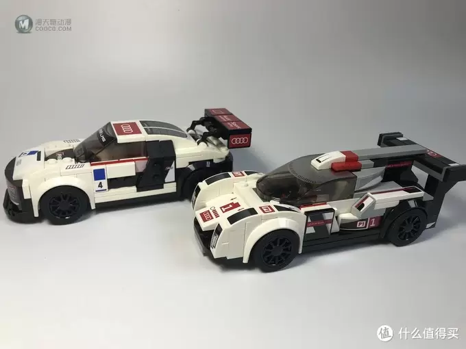 LEGO 乐高 拼拼乐 75872 超级赛车系列 Audi R18 e-tron quattro 开箱