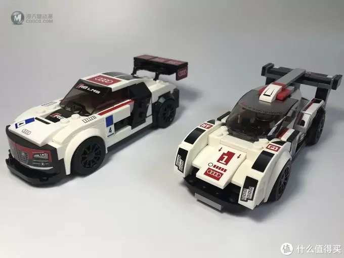 LEGO 乐高 拼拼乐 75872 超级赛车系列 Audi R18 e-tron quattro 开箱