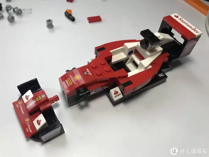 LEGO 乐高 拼拼乐 75879 Scuderia Ferrari 法拉利 SF16-H 晒单