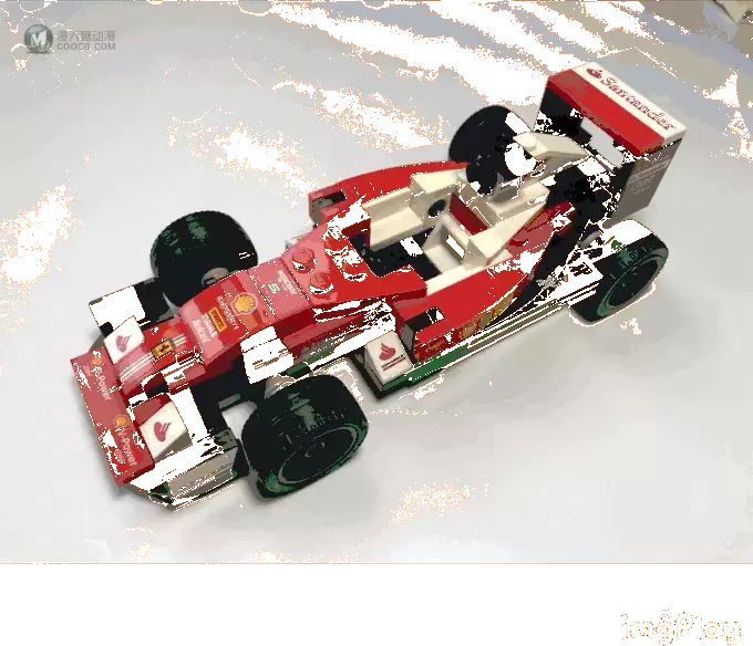 LEGO 乐高 拼拼乐 75879 Scuderia Ferrari 法拉利 SF16-H 晒单