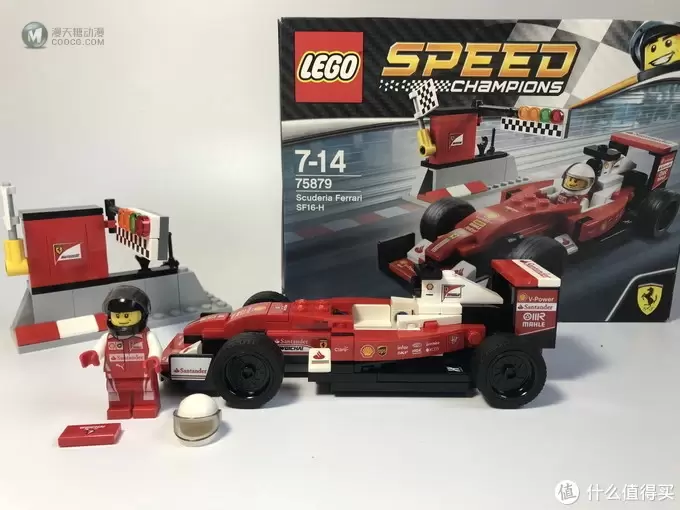 LEGO 乐高 拼拼乐 75879 Scuderia Ferrari 法拉利 SF16-H 晒单