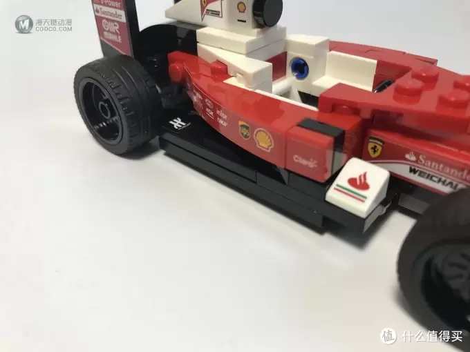 LEGO 乐高 拼拼乐 75879 Scuderia Ferrari 法拉利 SF16-H 晒单