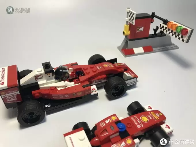 LEGO 乐高 拼拼乐 75879 Scuderia Ferrari 法拉利 SF16-H 晒单