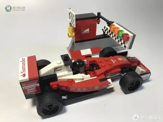 LEGO 乐高 拼拼乐 75879 Scuderia Ferrari 法拉利 SF16-H 晒单