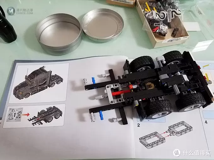 #本站首晒#2018年上半年乐高科技旗舰—LEGO 乐高 Technic 科技系列 42078 马克卡车