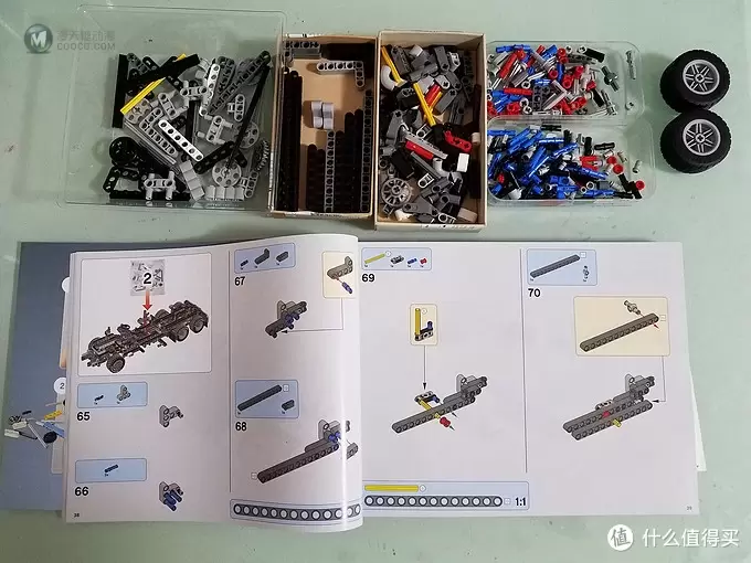 #本站首晒#2018年上半年乐高科技旗舰—LEGO 乐高 Technic 科技系列 42078 马克卡车