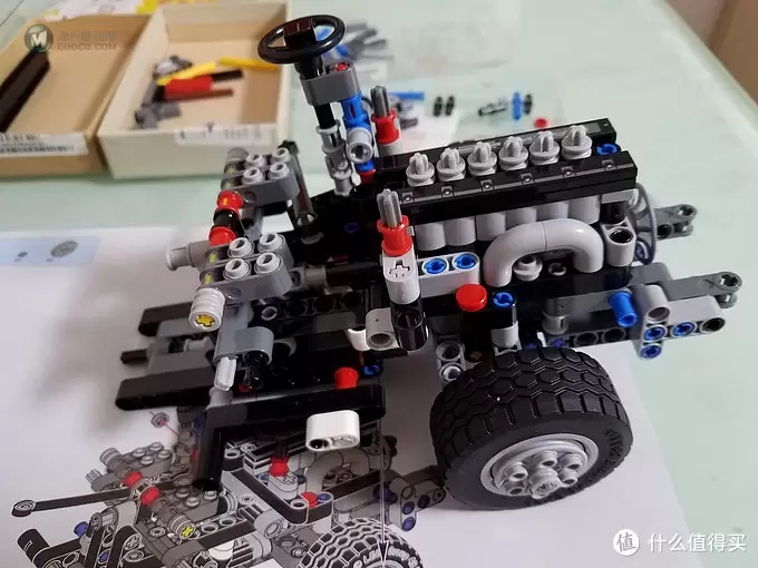 #本站首晒#2018年上半年乐高科技旗舰—LEGO 乐高 Technic 科技系列 42078 马克卡车