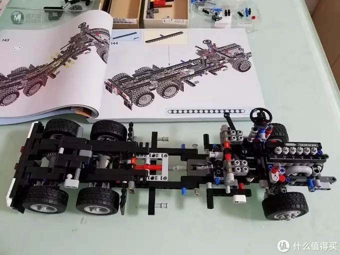 #本站首晒#2018年上半年乐高科技旗舰—LEGO 乐高 Technic 科技系列 42078 马克卡车