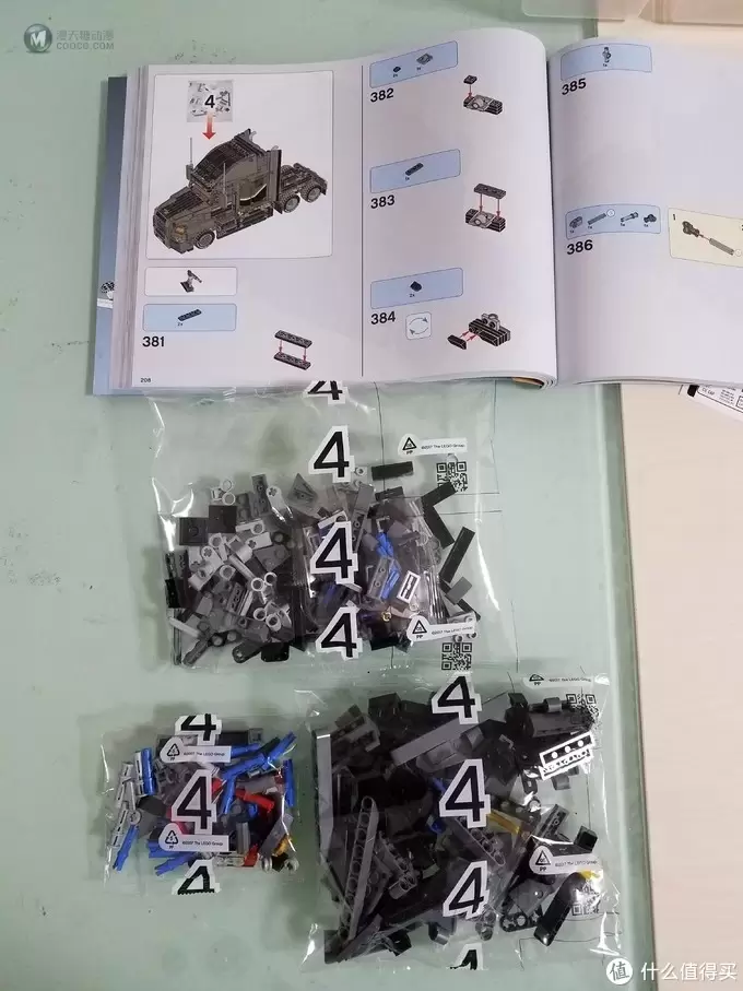 #本站首晒#2018年上半年乐高科技旗舰—LEGO 乐高 Technic 科技系列 42078 马克卡车