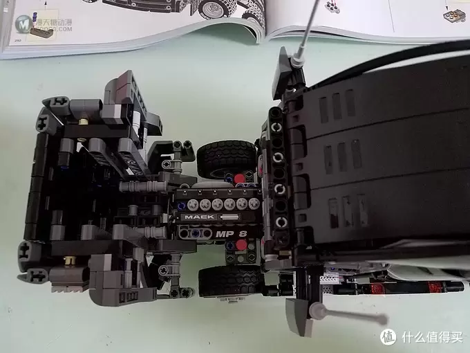 #本站首晒#2018年上半年乐高科技旗舰—LEGO 乐高 Technic 科技系列 42078 马克卡车