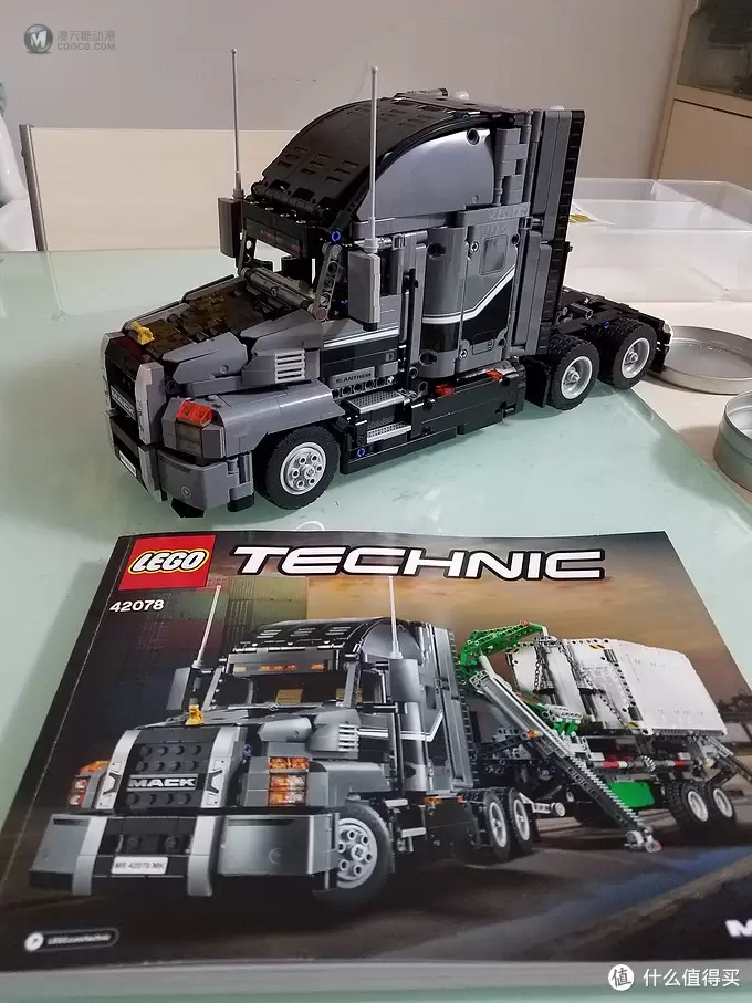 #本站首晒#2018年上半年乐高科技旗舰—LEGO 乐高 Technic 科技系列 42078 马克卡车