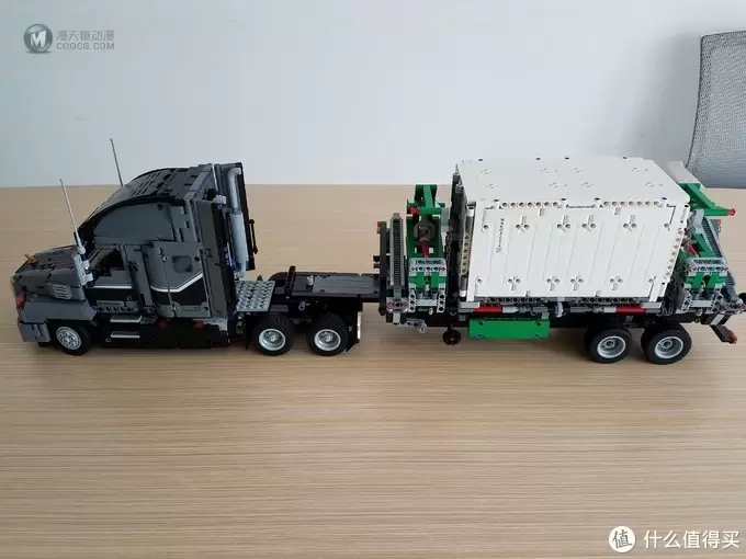 #本站首晒#2018年上半年乐高科技旗舰—LEGO 乐高 Technic 科技系列 42078 马克卡车