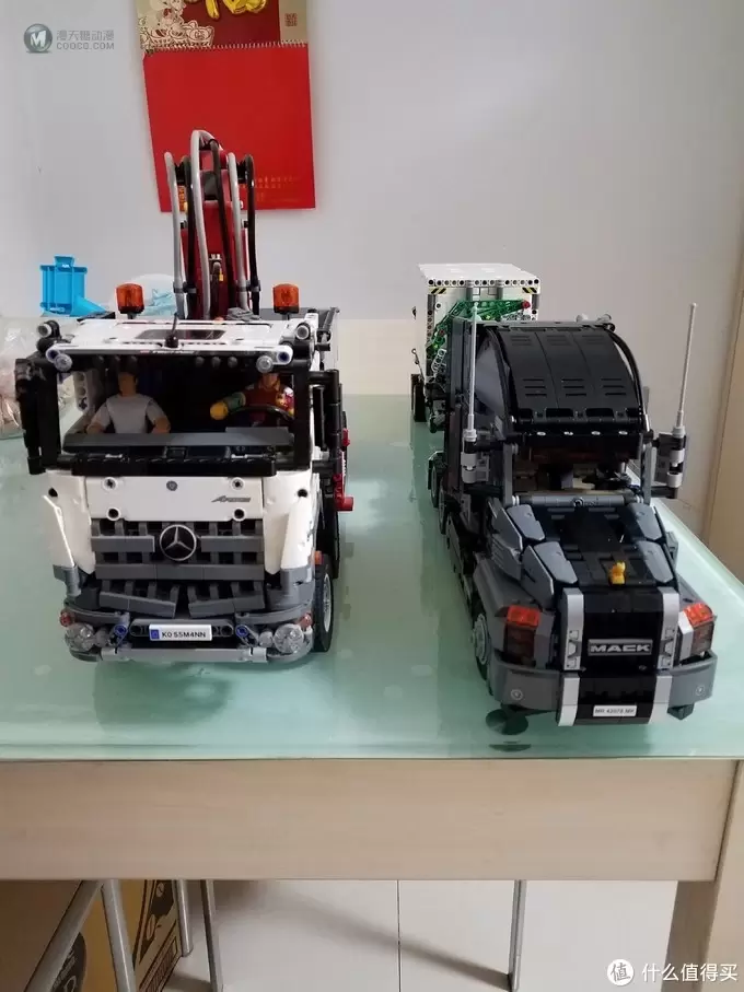 #本站首晒#2018年上半年乐高科技旗舰—LEGO 乐高 Technic 科技系列 42078 马克卡车