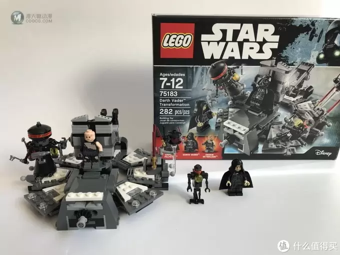 LEGO 乐高 Star Wars 星球大战系列 75183 达斯维达的诞生 开箱