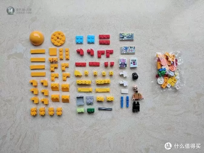 #原创新人#乐高巨坑入不得！记自己的第二款乐高开箱＋搭建：LEGO 乐高 21306 黄色潜水艇