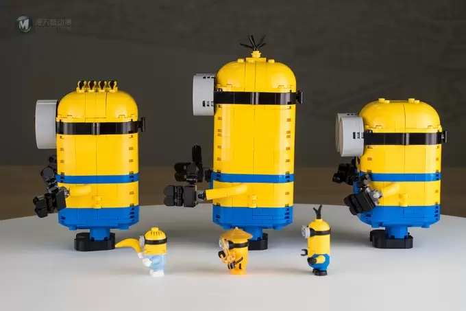 玩模总动员：LEGO 乐高 Minions小黄人系列 5款测评大集合