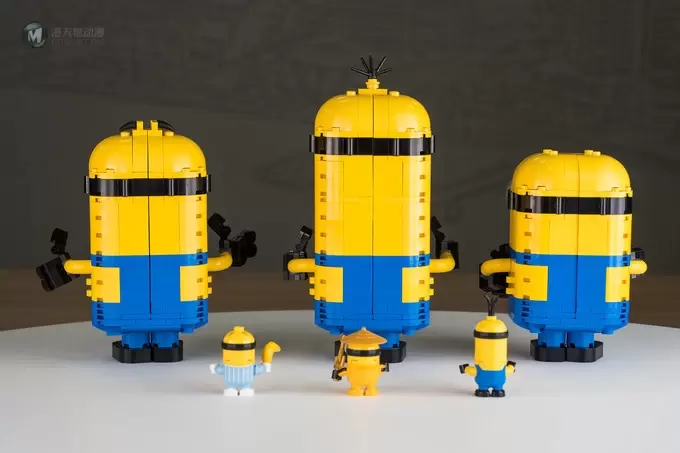 玩模总动员：LEGO 乐高 Minions小黄人系列 5款测评大集合