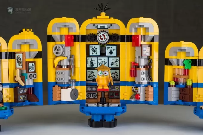 玩模总动员：LEGO 乐高 Minions小黄人系列 5款测评大集合