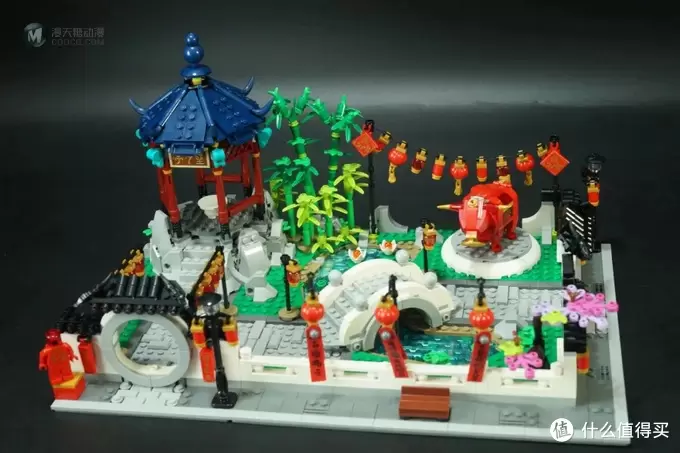 积木的世界 篇三十九：元宵灯亮又一年 LEGO80107 新春灯会