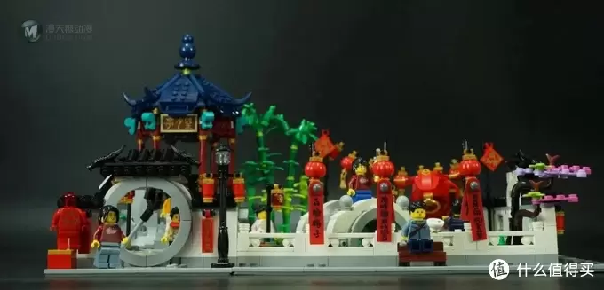 积木的世界 篇三十九：元宵灯亮又一年 LEGO80107 新春灯会