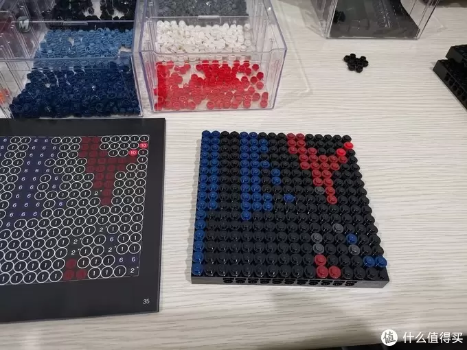 老杨的玩具仓库 篇五十五：LEGO 马赛克艺术画 31200 星球大战 西斯黑暗尊主