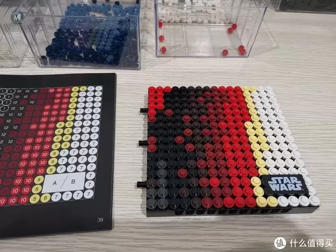 老杨的玩具仓库 篇五十五：LEGO 马赛克艺术画 31200 星球大战 西斯黑暗尊主