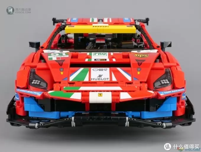 乐高新款42125 Ferrari 488 GTE法拉利赛车评测