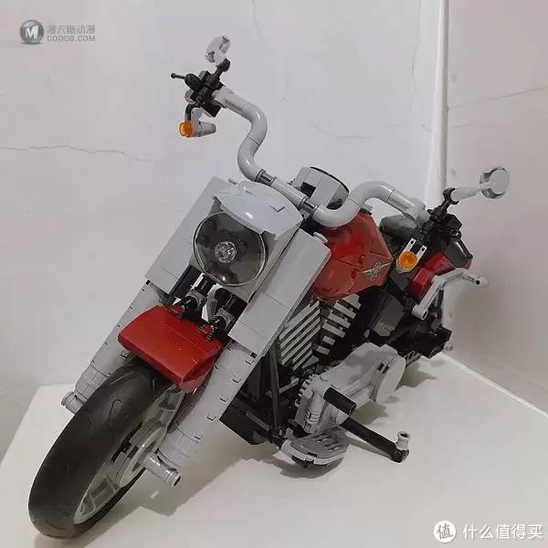 每个男孩的机车梦——乐高LEGO10269 哈雷“肥仔”Fat Boy 