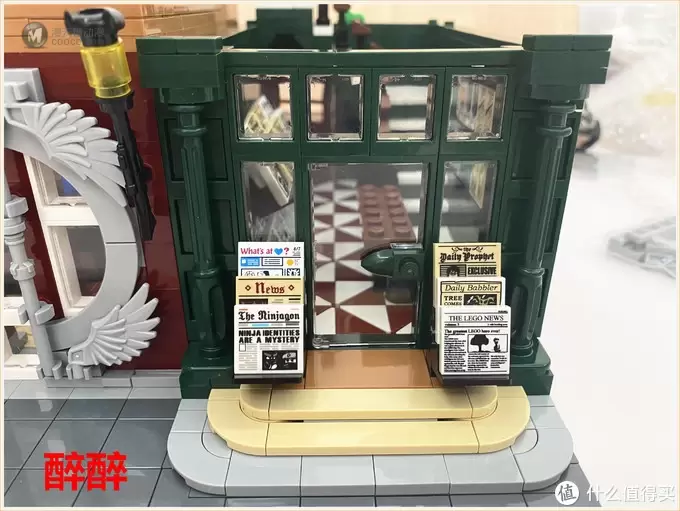 MOC 篇二十八：艺术-可以用积木表达 Fine Arts Shop & Newsagent's-美术商店与报摊