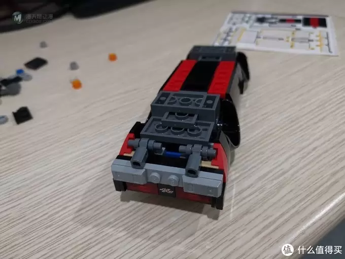 老杨的玩具仓库 篇四十：LEGO 乐高 赛车系列 75893 2018道奇挑战者和道奇战马