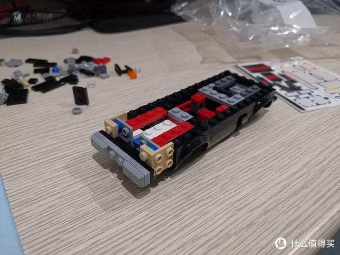 老杨的玩具仓库 篇四十：LEGO 乐高 赛车系列 75893 2018道奇挑战者和道奇战马