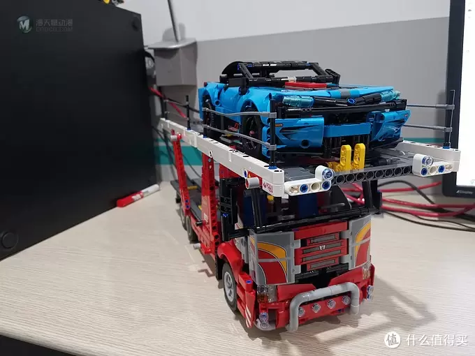 老杨的玩具仓库 篇三十二：LEGO 42098汽车运输车 大挂车 A模式