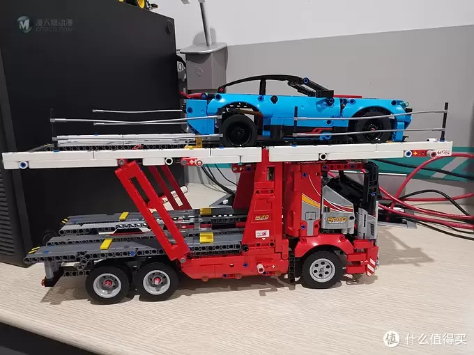 老杨的玩具仓库 篇三十二：LEGO 42098汽车运输车 大挂车 A模式