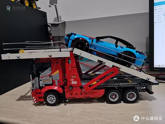 老杨的玩具仓库 篇三十二：LEGO 42098汽车运输车 大挂车 A模式