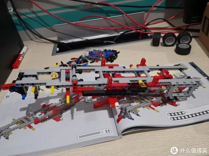 老杨的玩具仓库 篇三十二：LEGO 42098汽车运输车 大挂车 A模式