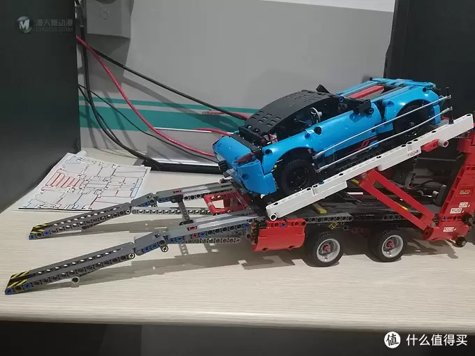 老杨的玩具仓库 篇三十二：LEGO 42098汽车运输车 大挂车 A模式