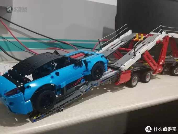 老杨的玩具仓库 篇三十二：LEGO 42098汽车运输车 大挂车 A模式