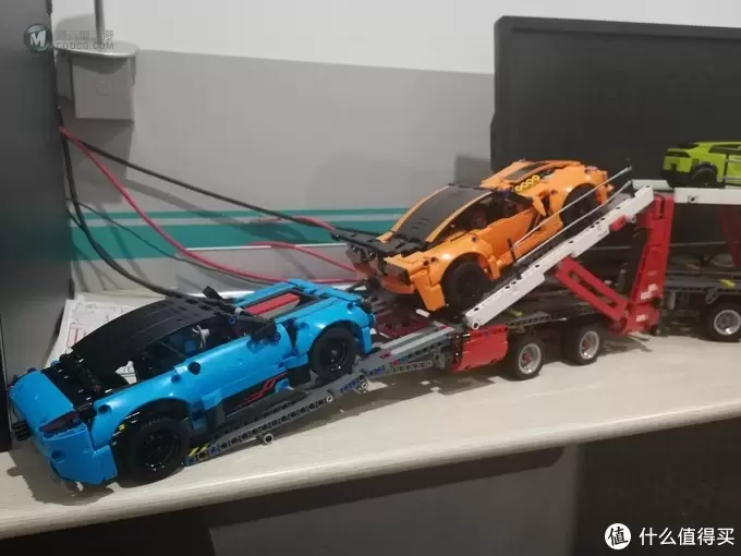 老杨的玩具仓库 篇三十二：LEGO 42098汽车运输车 大挂车 A模式