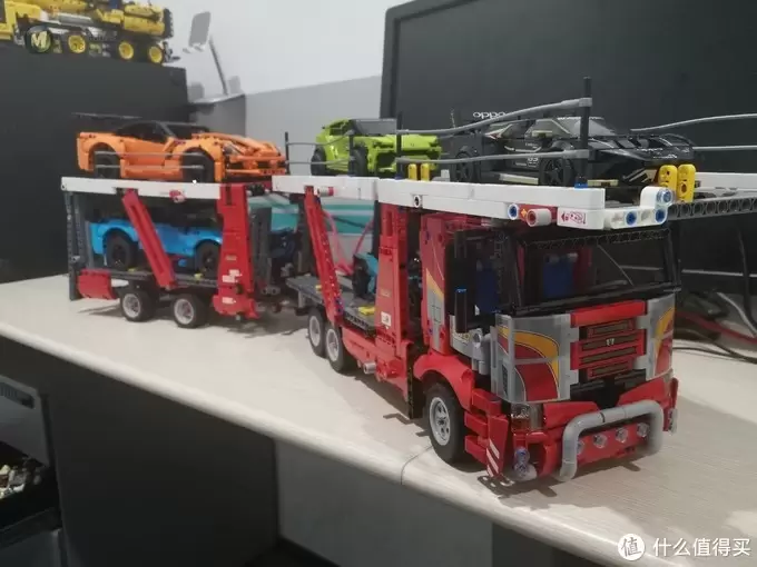 老杨的玩具仓库 篇三十二：LEGO 42098汽车运输车 大挂车 A模式