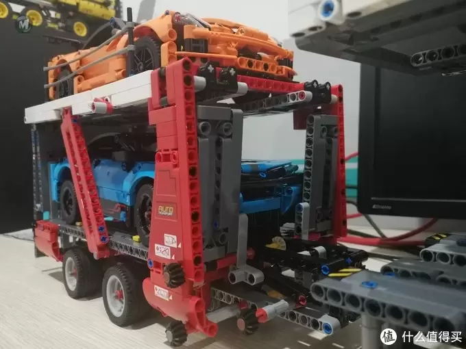 老杨的玩具仓库 篇三十二：LEGO 42098汽车运输车 大挂车 A模式