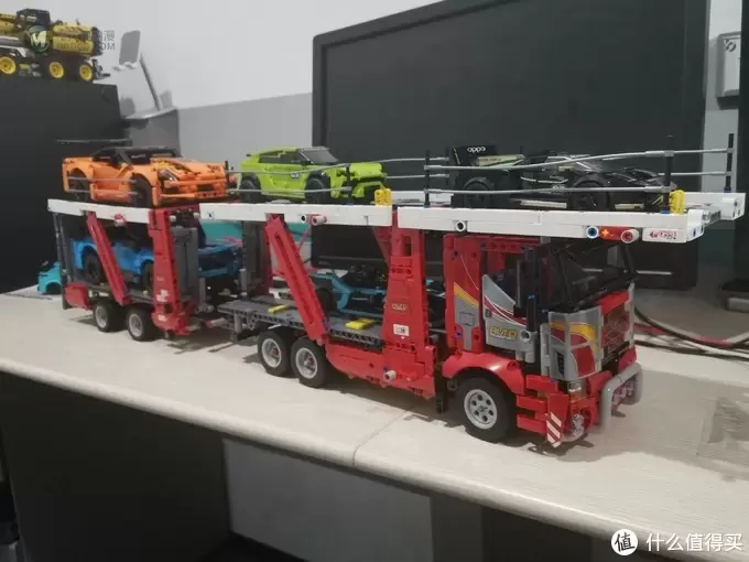 老杨的玩具仓库 篇三十二：LEGO 42098汽车运输车 大挂车 A模式