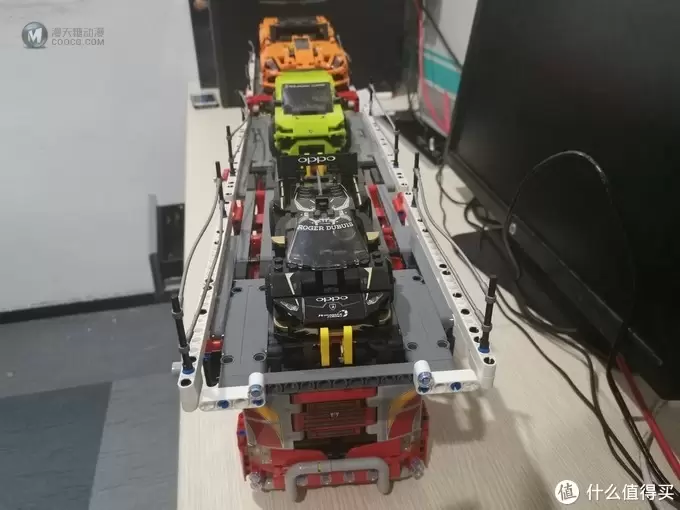 老杨的玩具仓库 篇三十二：LEGO 42098汽车运输车 大挂车 A模式