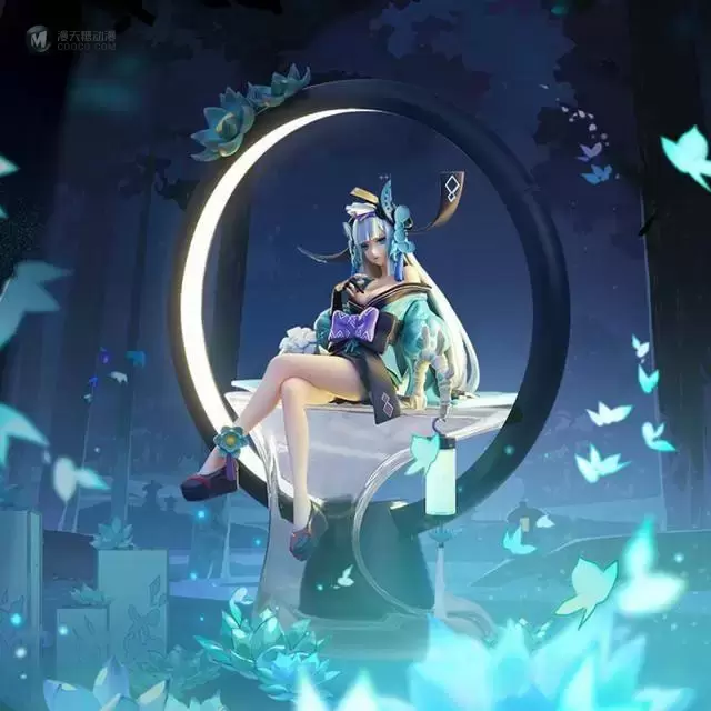 「阴阳师」青行灯1/9坐姿手办开始预定