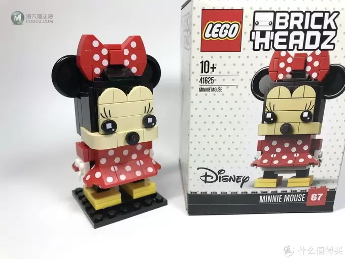 LEGO 乐高 拼拼乐 篇182：BrickHeadz 方头仔系列 41625 米妮