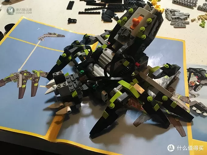 蜘蛛和鳄鱼的对决：Lego 乐高 4958 另外两个型态