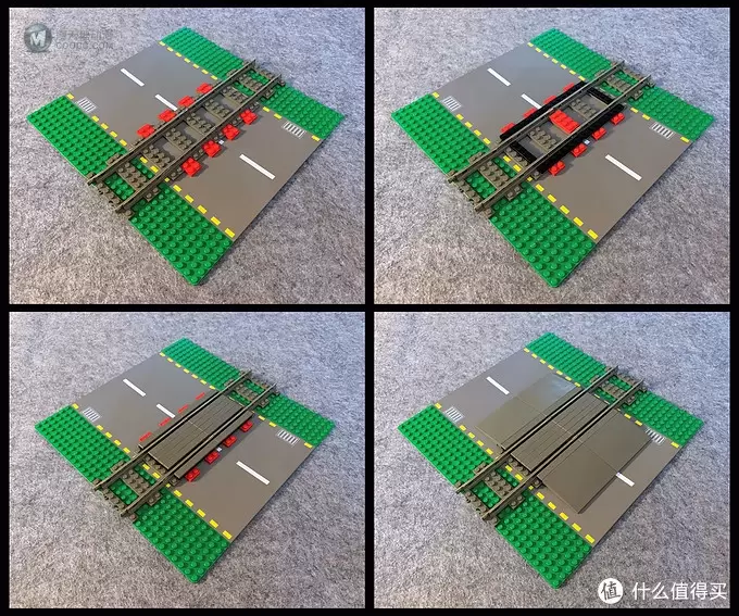 LEGO 10128 火车平交道口