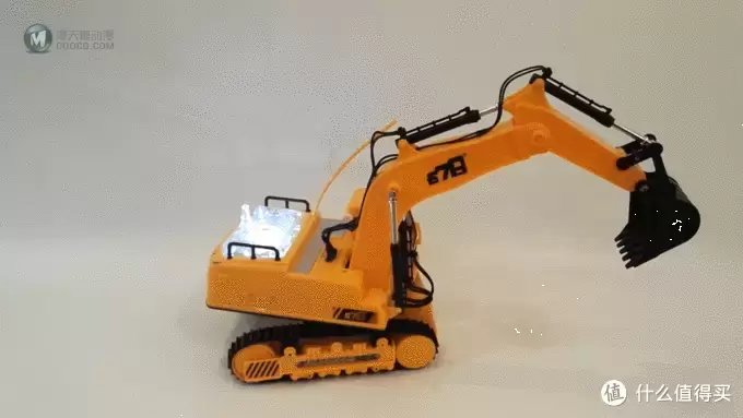 猎豹王十二通道遥控挖掘机玩具