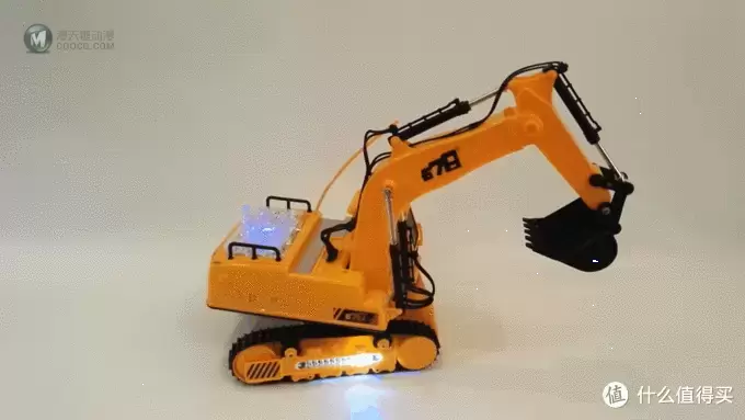 猎豹王十二通道遥控挖掘机玩具